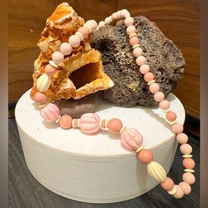 Vintage Pink Necklace